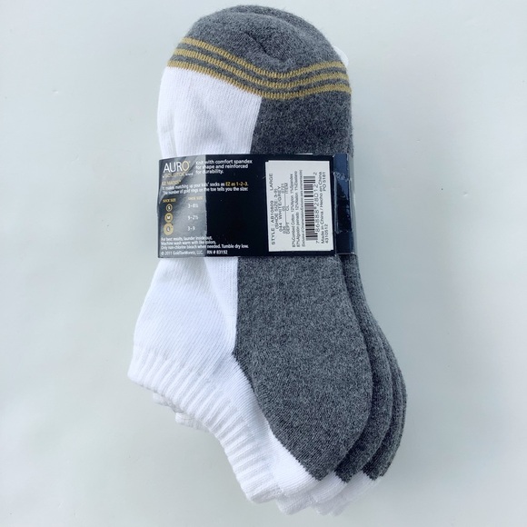 NWT Boys Low Cut Socks - 3 prs - Picture 3 of 4